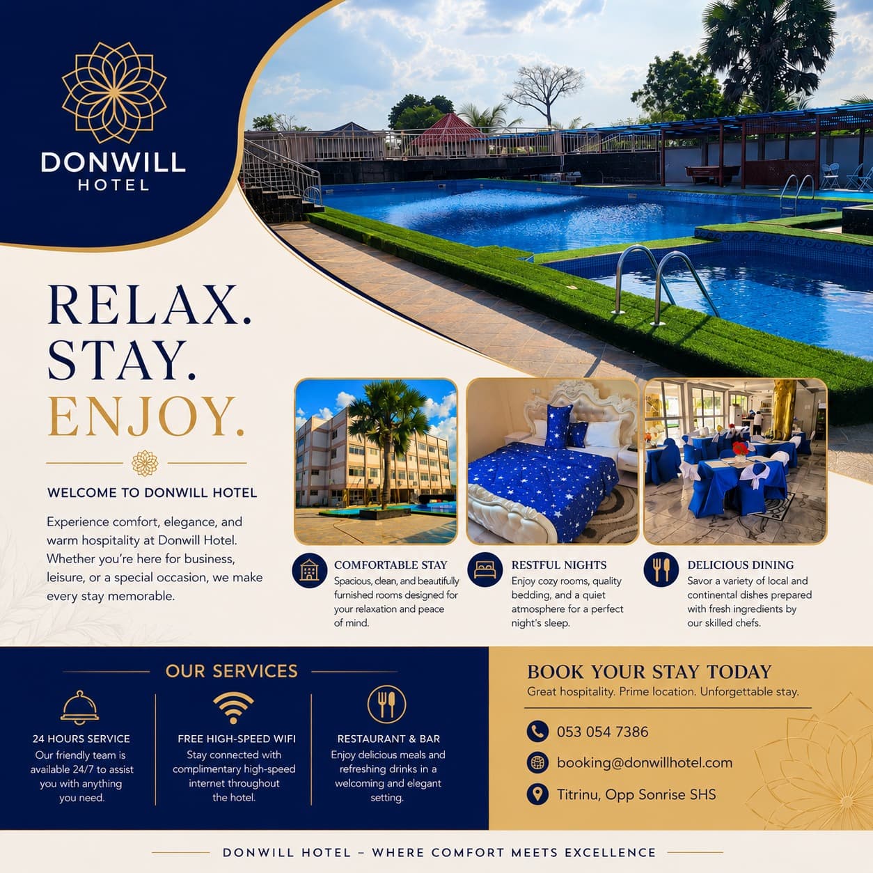 Donwill Hotel Flyer